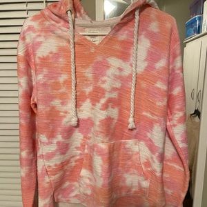 Woman’s tie dye fashionable hoodie